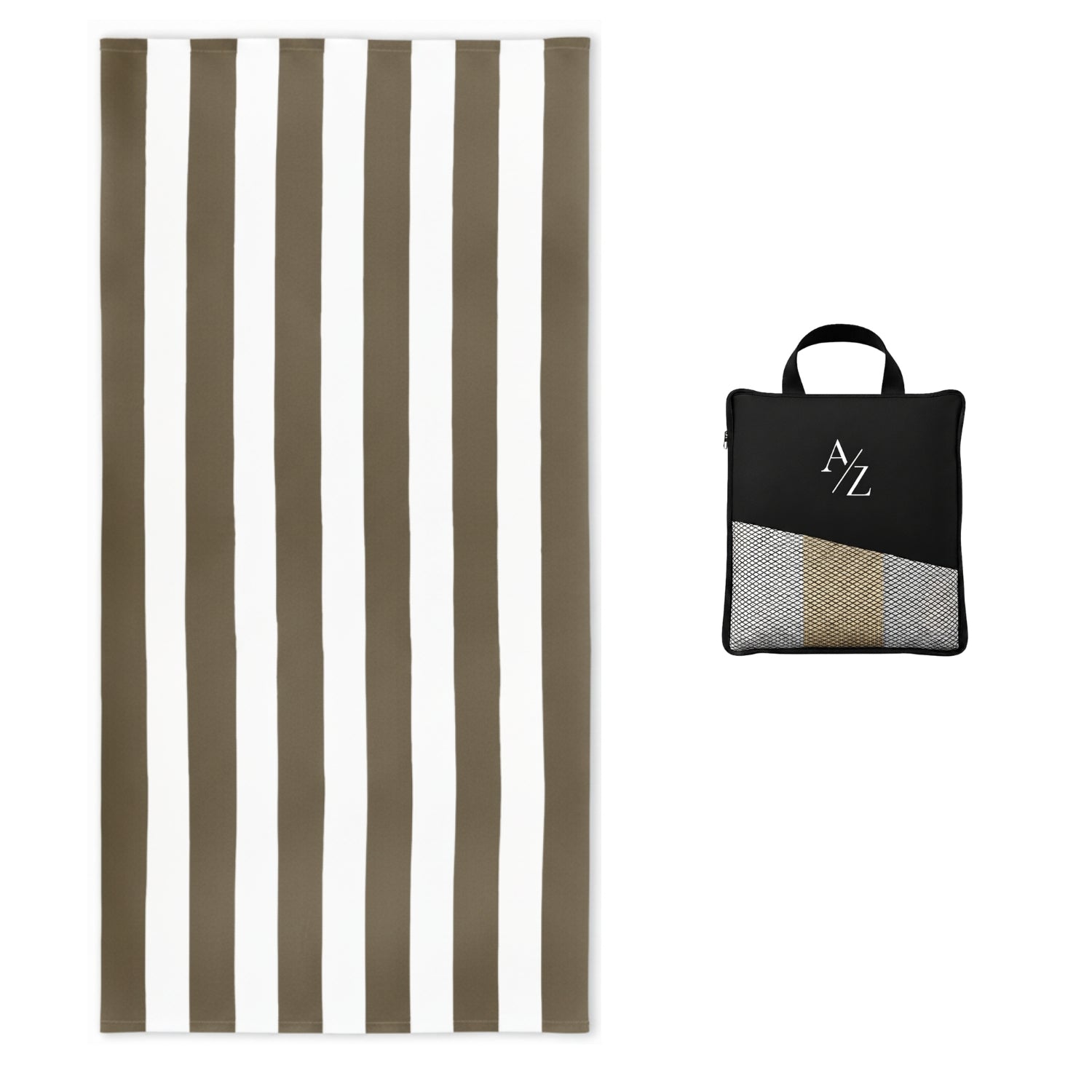 Toalla De Playa Microfibra + Bolso Viaje